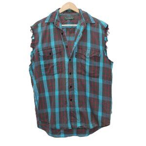 Levi's Cutoff Button Down Shirt